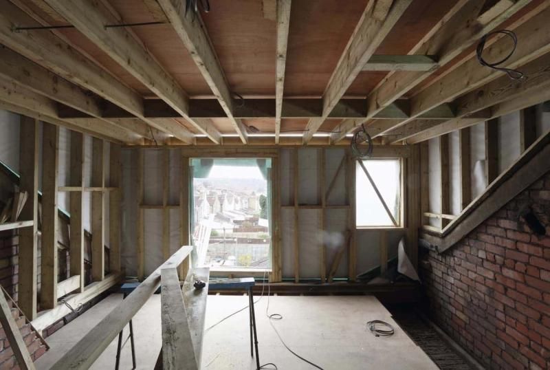 Room in a property under renovation